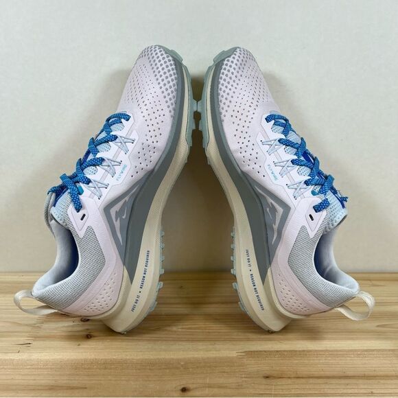 Nike React Pegasus Trail 4 running shoes Women's 8.5 Pearl Pink wolf grey - Picture 5 of 10